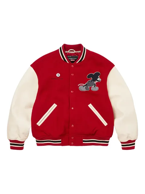 бомбер mickey с аппликацией