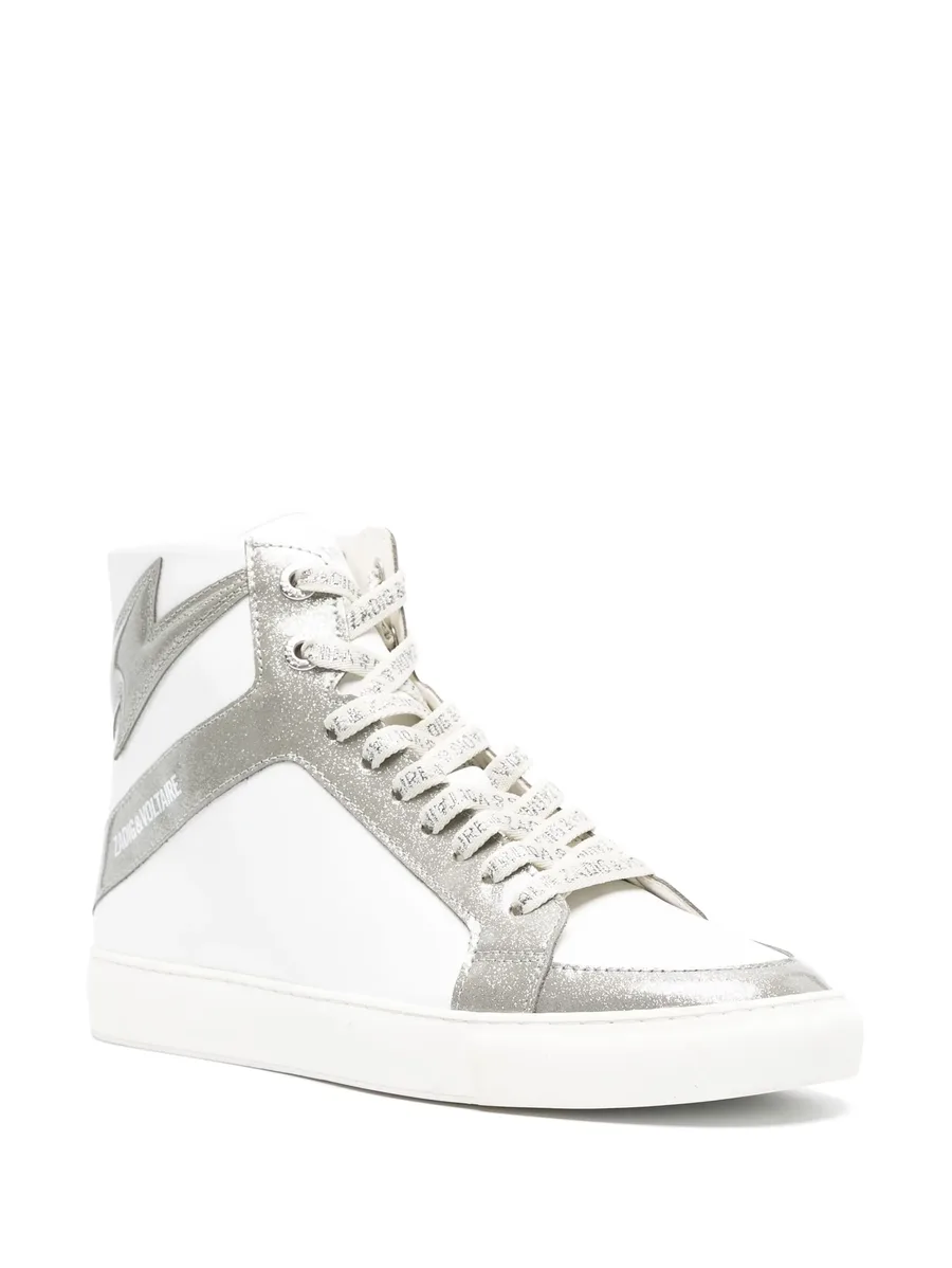High Flash Infinity leather sneakers 3