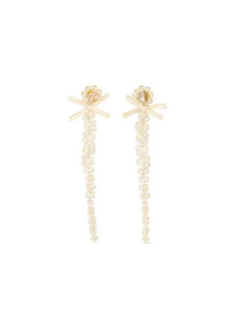 серьги Petite Bow Drip