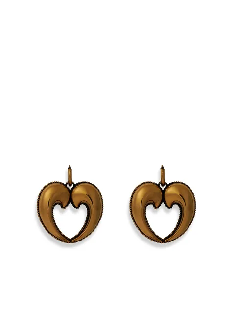 Paisley Heart earrings