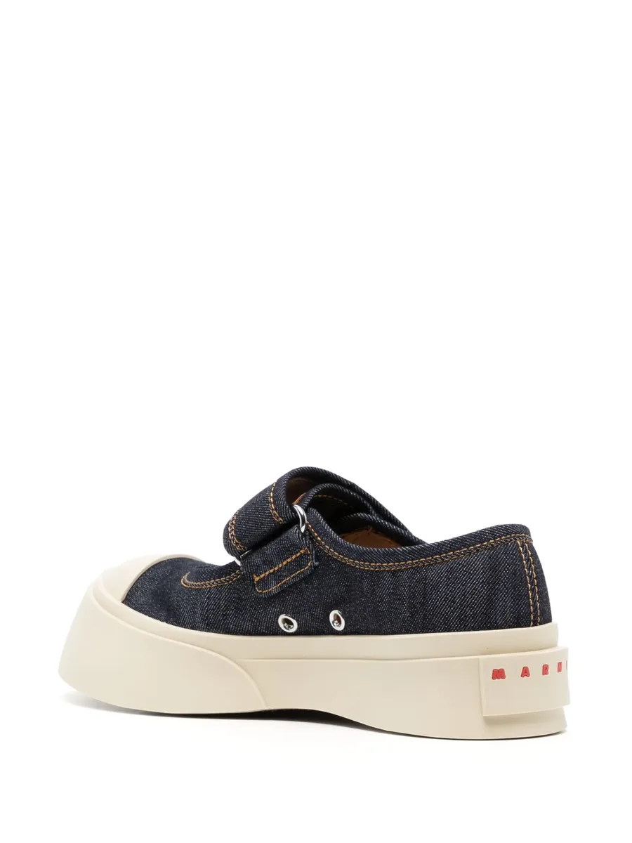 denim Mary Jane sneakers 6