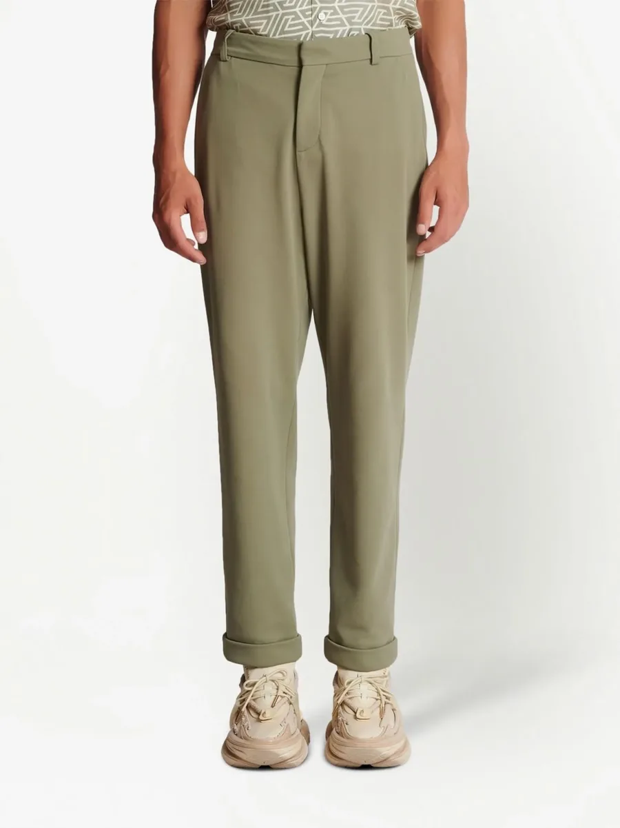 straight-leg cut chino trousers 6