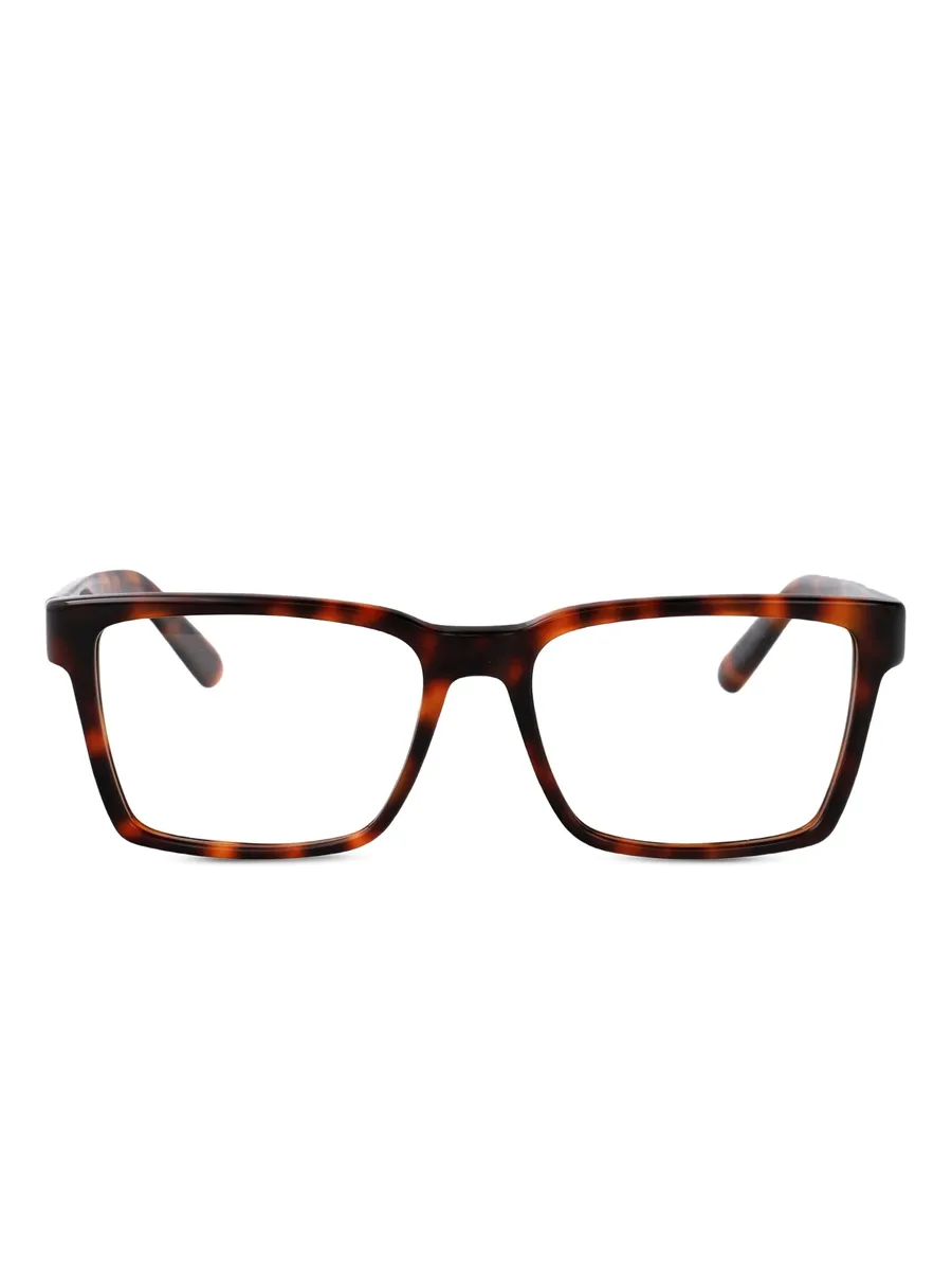 logo-print glasses 2