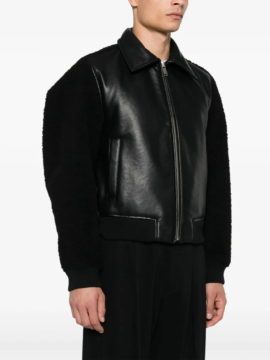 faux-leather jacket 5