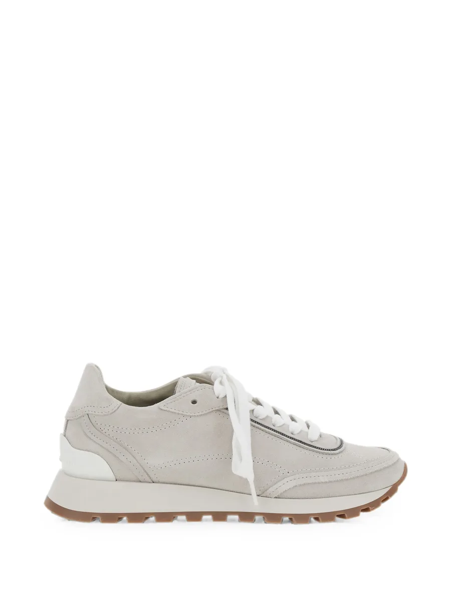 monili-trim panelled sneakers 1