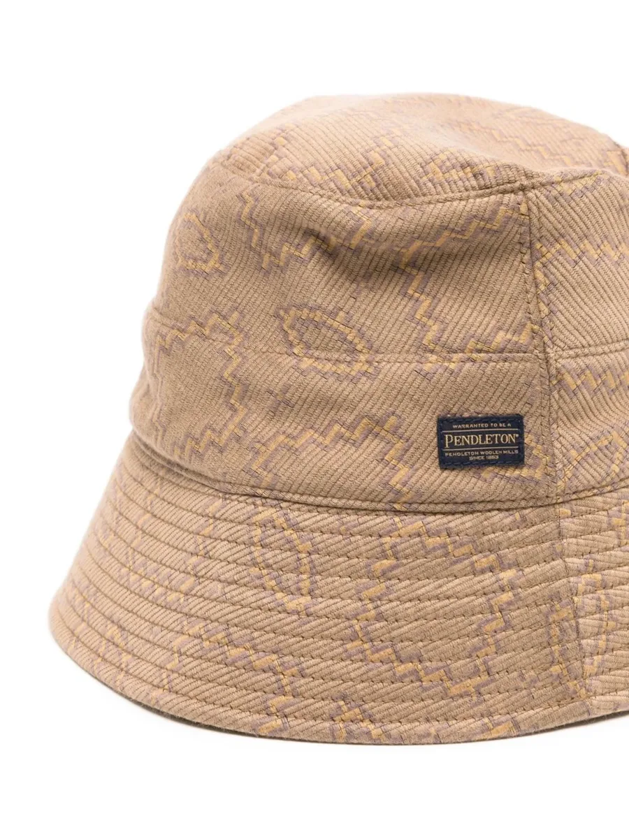 logo-appliqué bucket hat 3