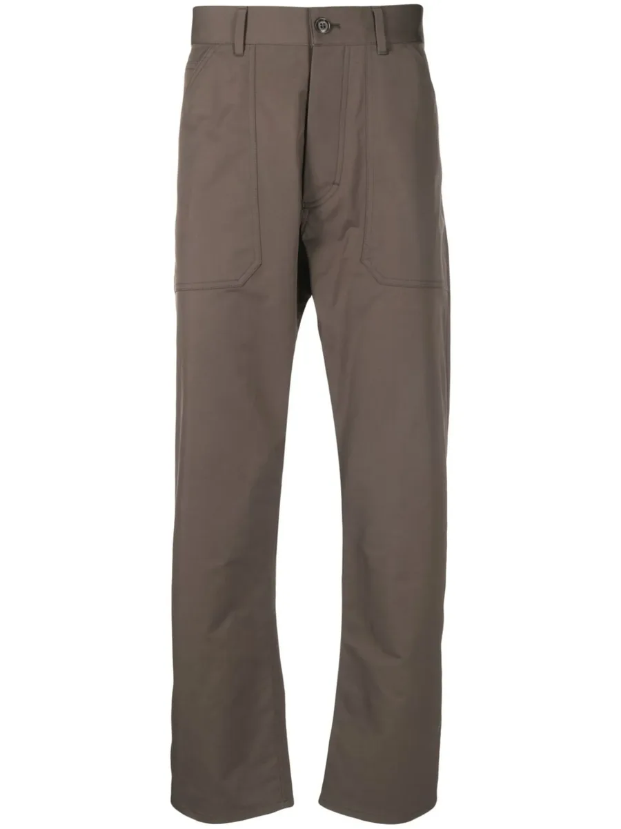 high-rise straight-leg trousers 1