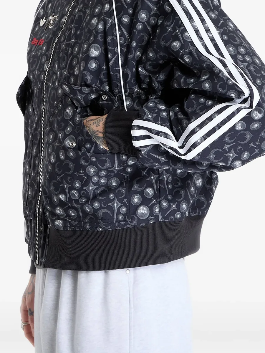 Thug Club Superstar printed stripe jacket 12