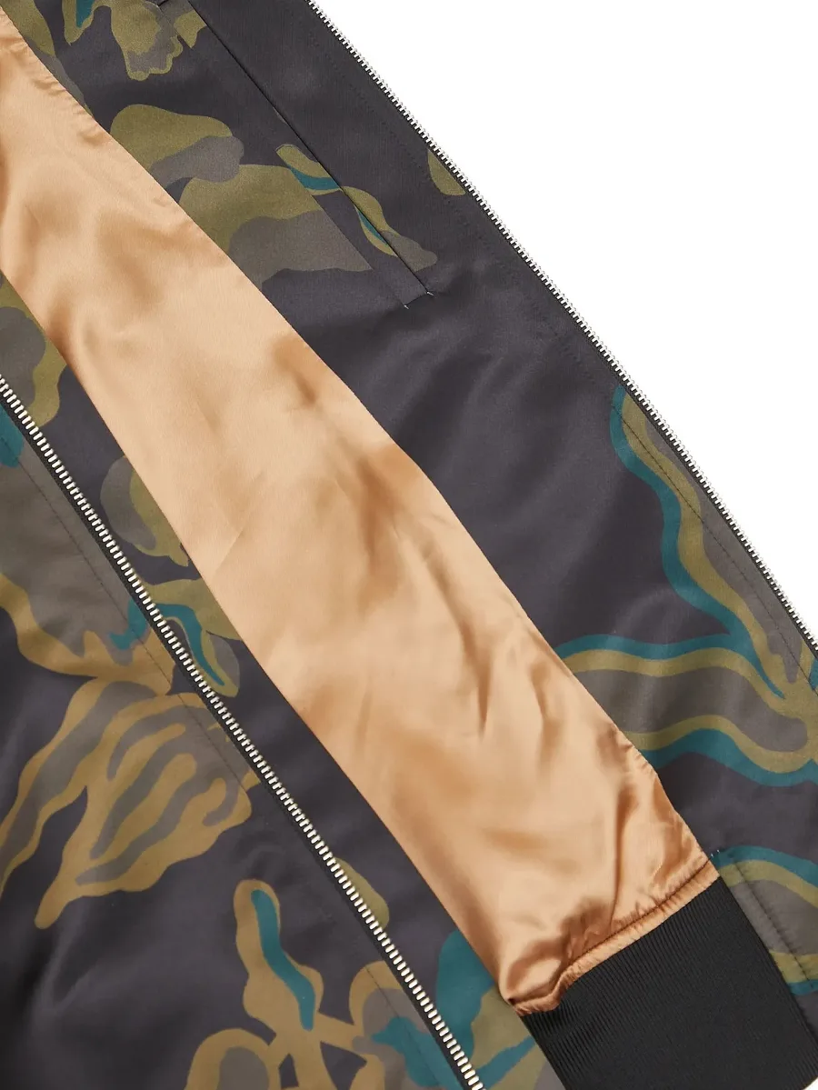 floral-print bomber jacket 10