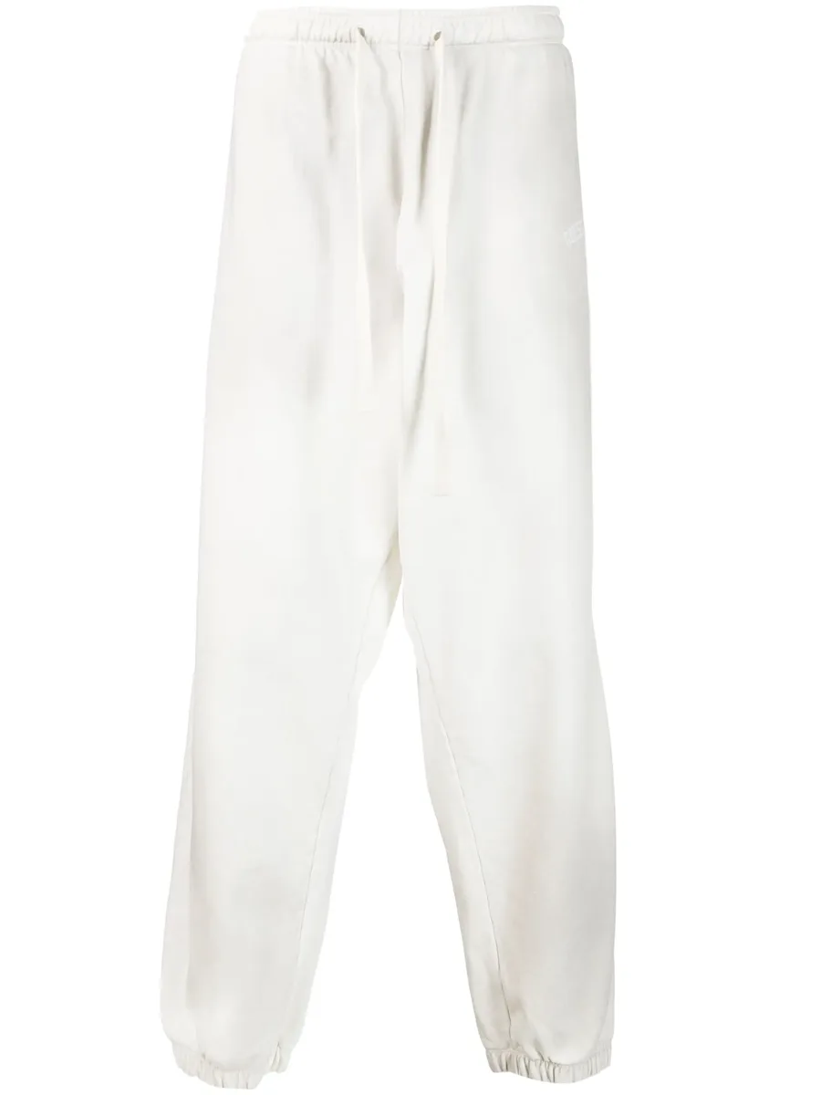 logo-print cotton track pants 1