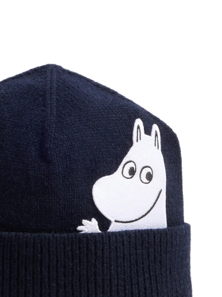 шапка бини Moomin в рубчик 3