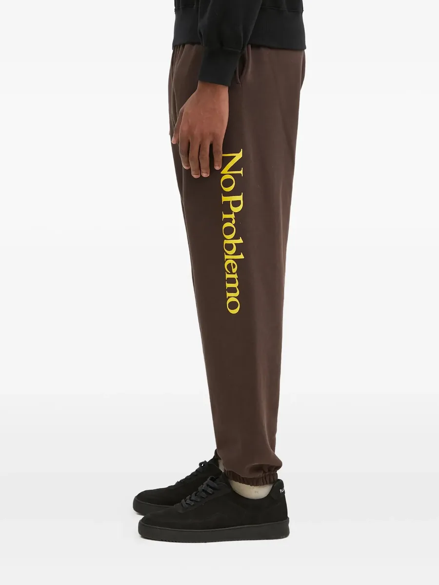 slogan-print sweatpants 3
