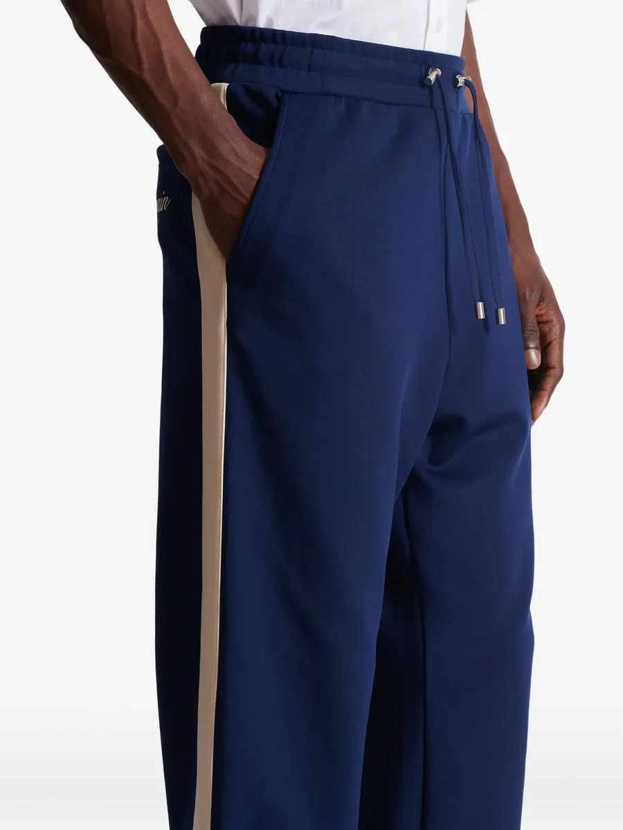 side-stripe track pants 10