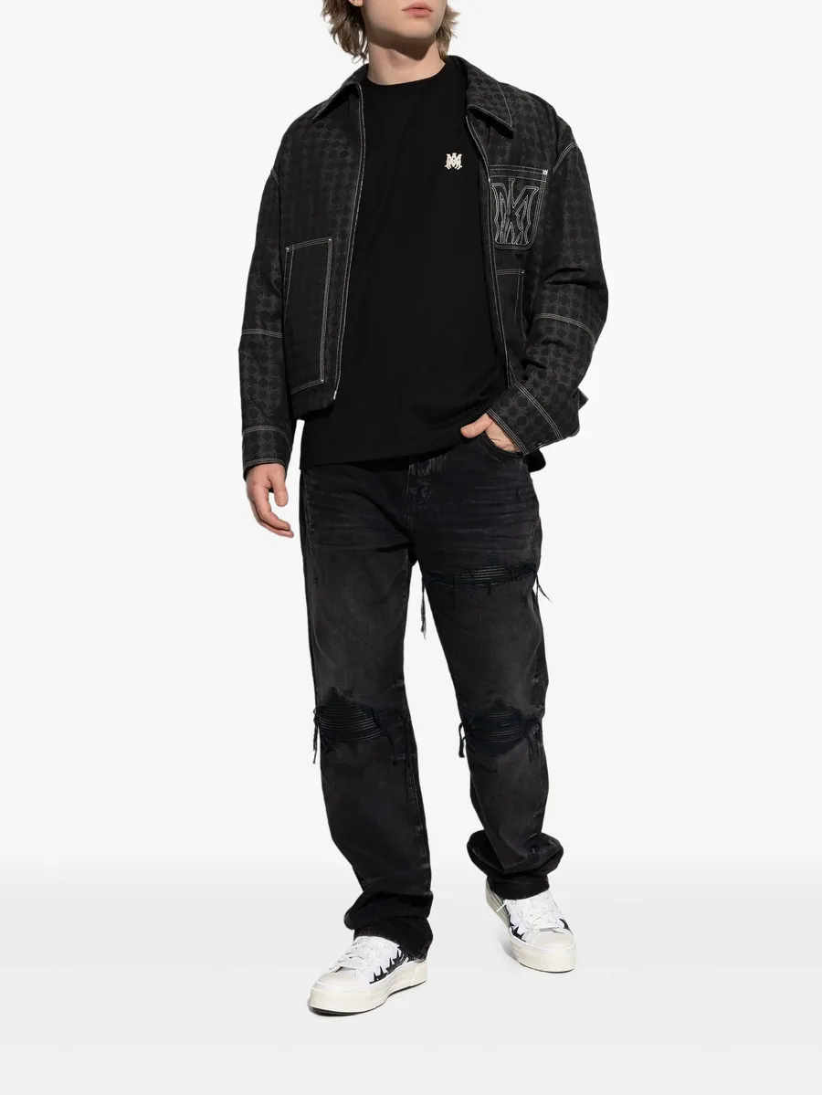 printed zip-up jacket 4