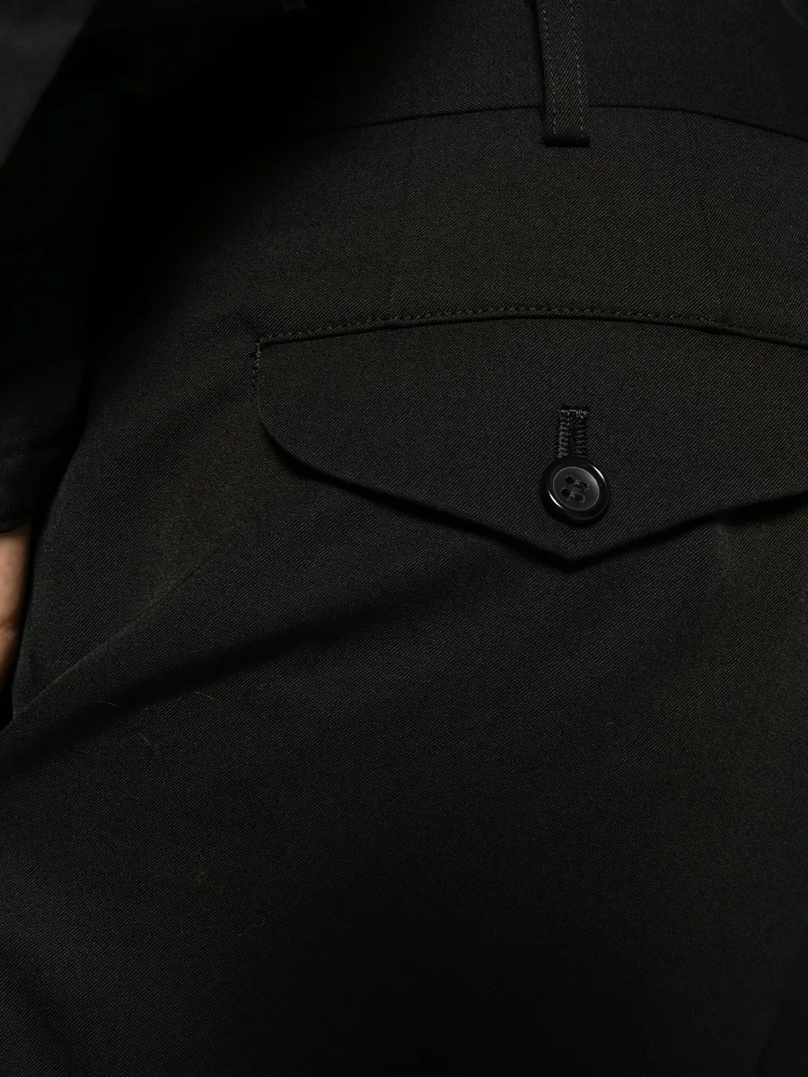 detachable-legs wool trousers 9