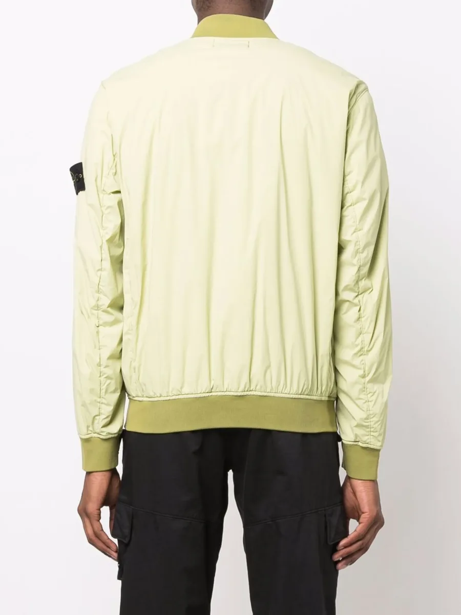 Compass-patch zip-up jacket 7