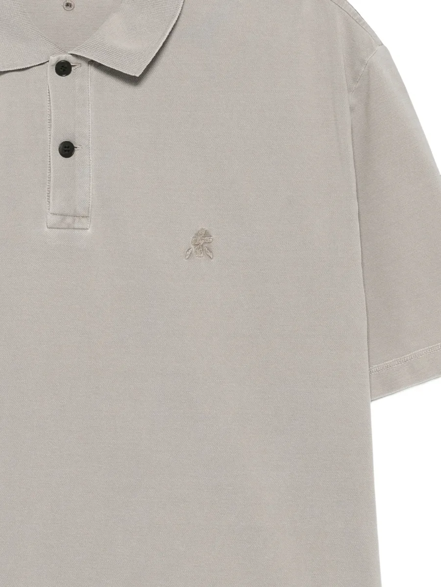 logo-embroidered short-sleeve polo shirt 5