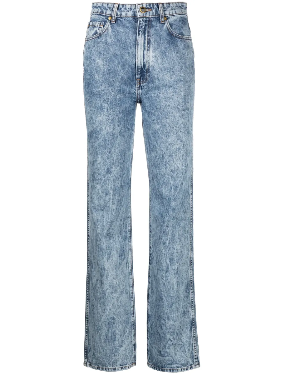 The Danielle acid-wash jeans 1
