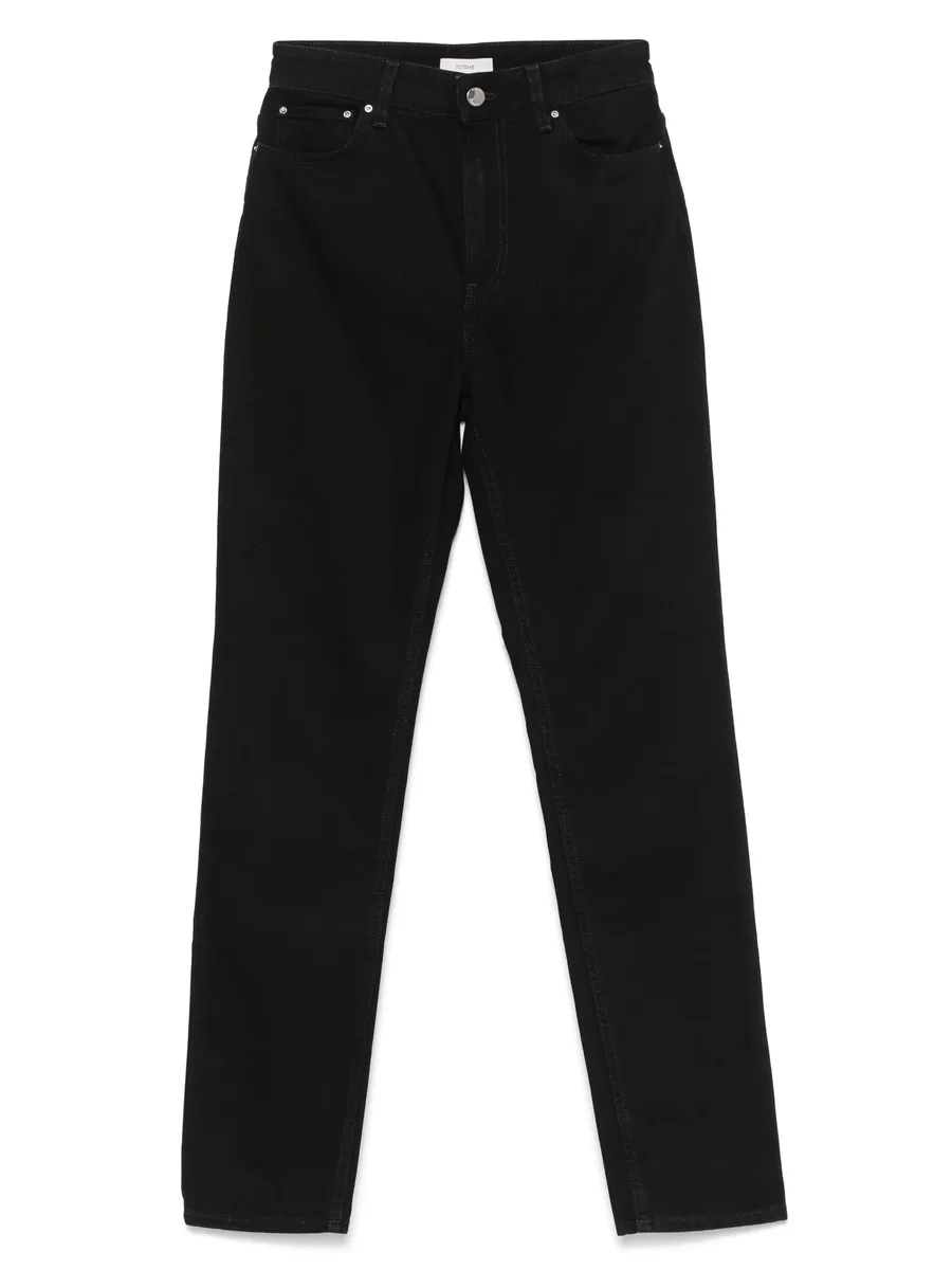 logo-patch jeans 2