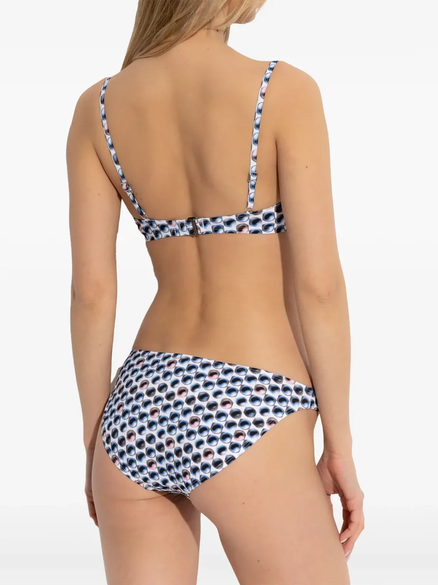 eye-print bikini top 6