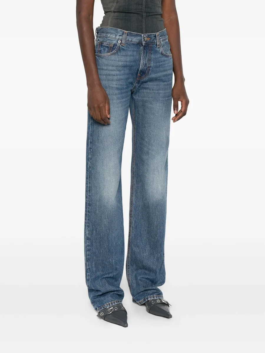 Cleo dark-wash jeans 5