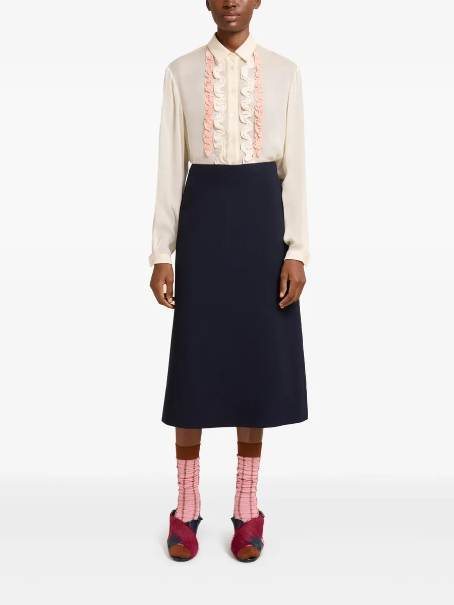 юбка миди А-силуэта 4