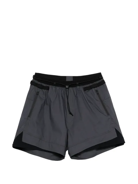 zip shorts