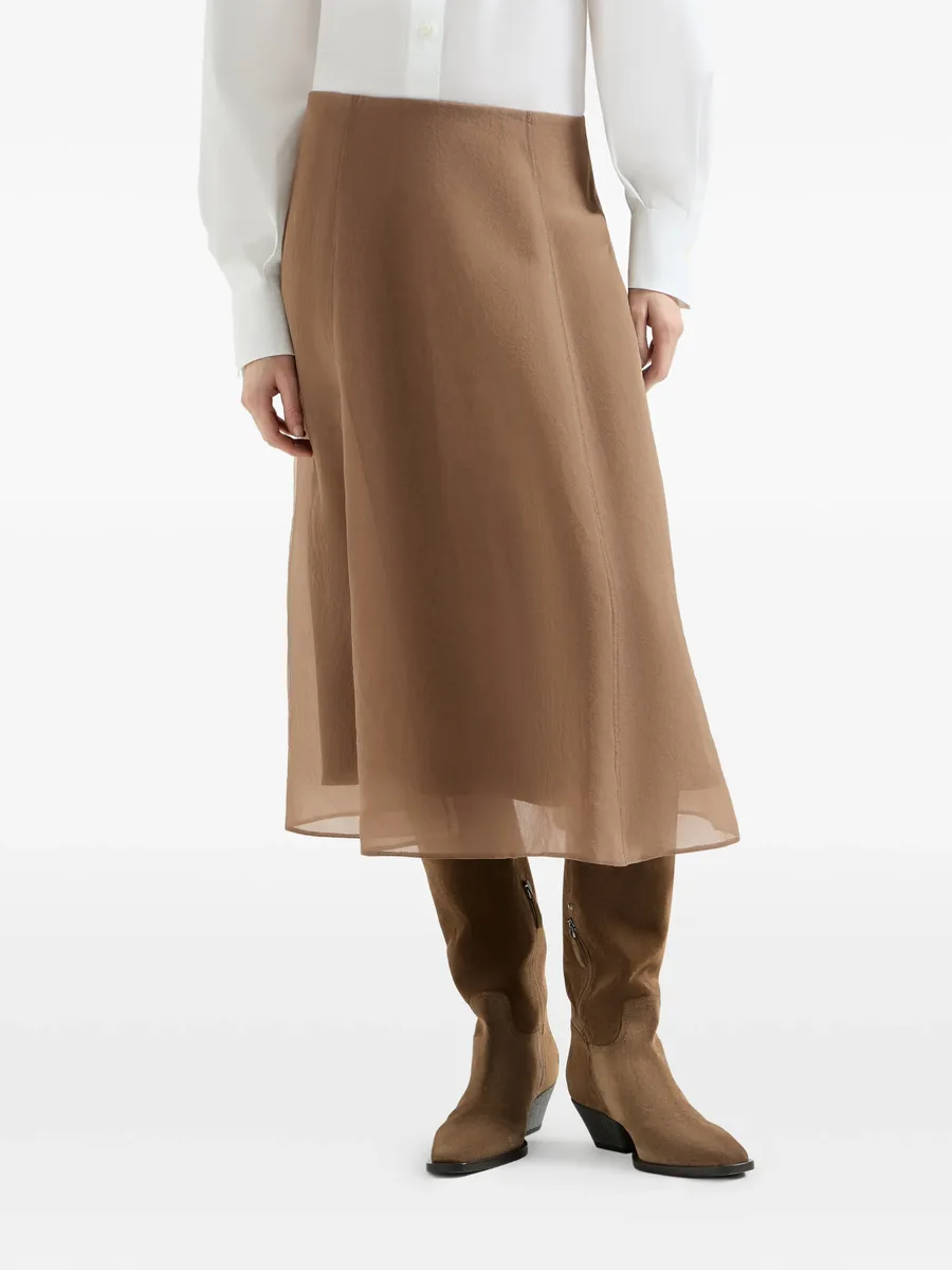 шелковая юбка 5