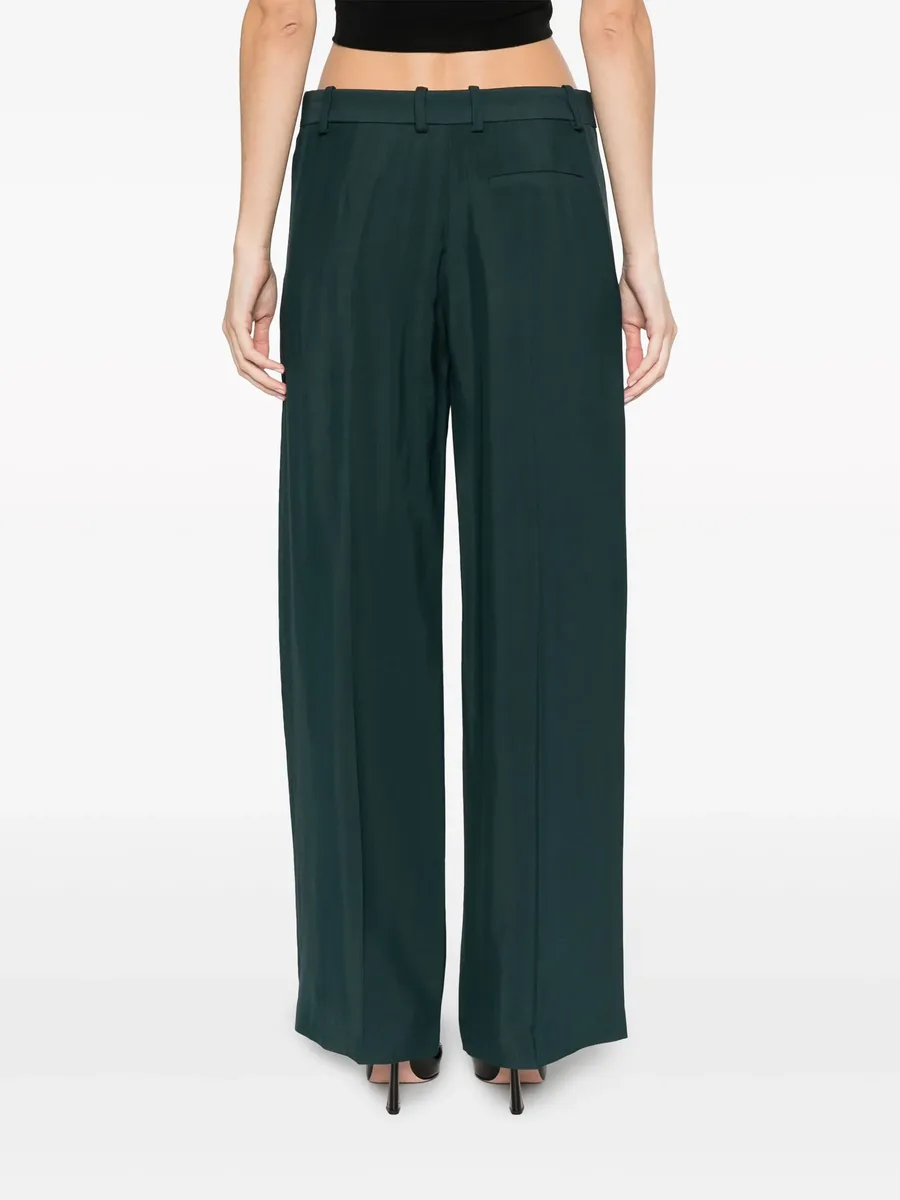 cut-out wide-leg trousers 10
