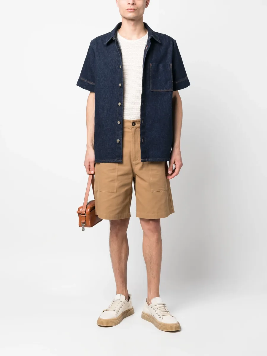 Melbourne cotton canvas shorts 4