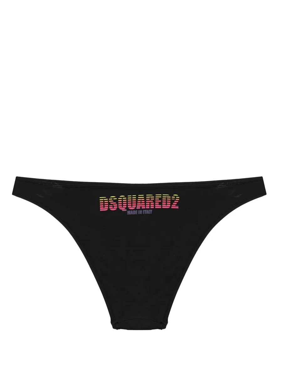 logo-print bikini bottom 3