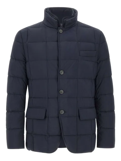 Double Front buttoned down jacket