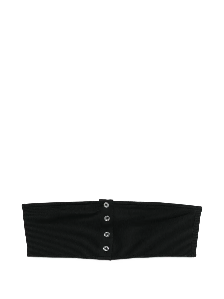 ribbed strapless bikini top 1
