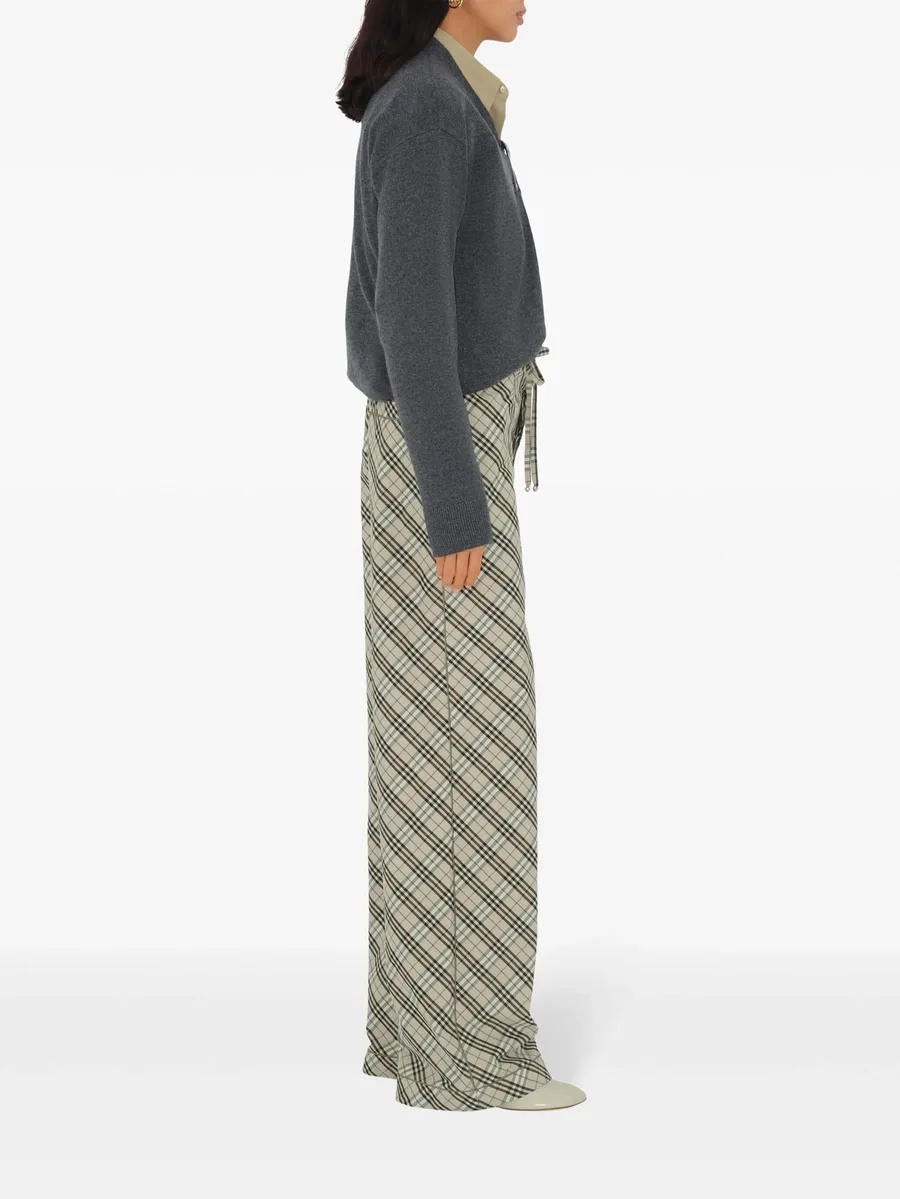 брюки в клетку 5