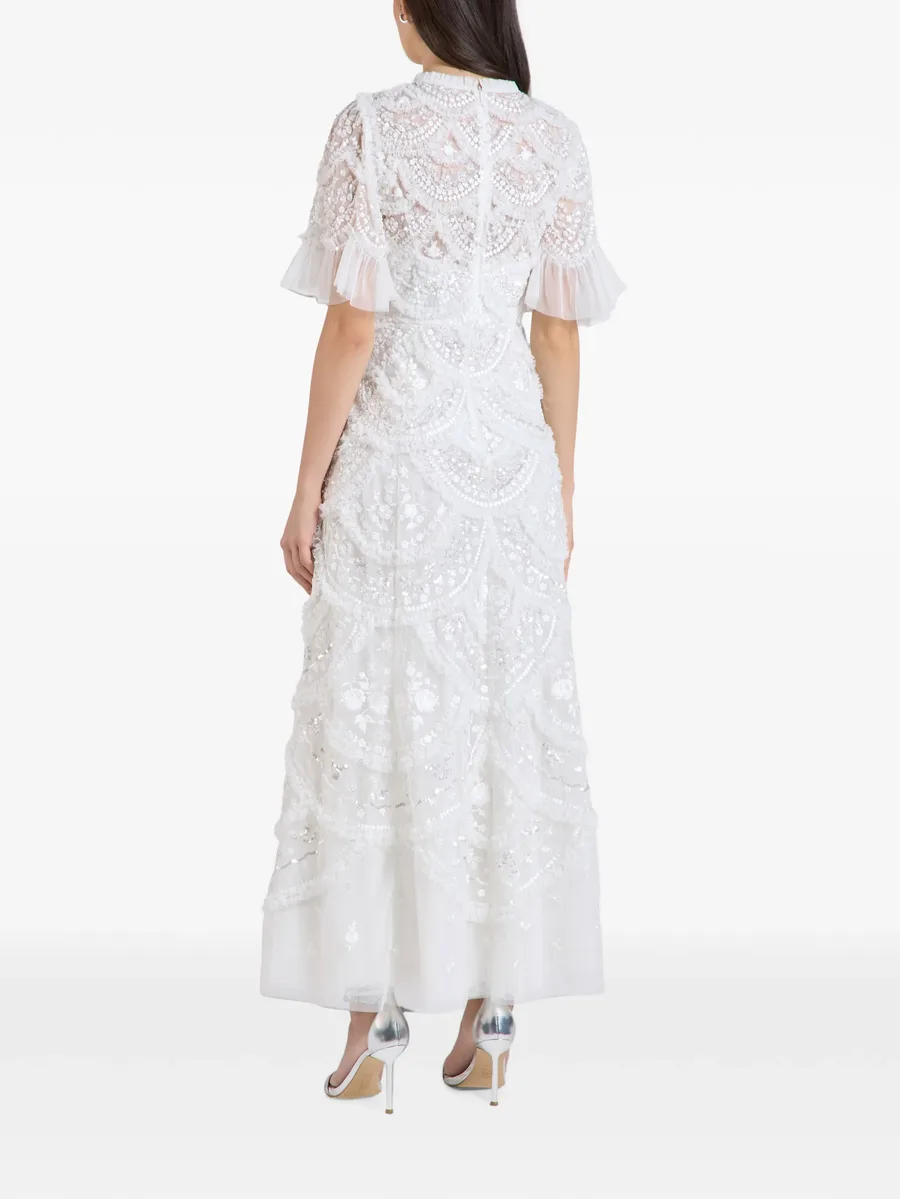 Carmen sequin-embellished maxi dress 3