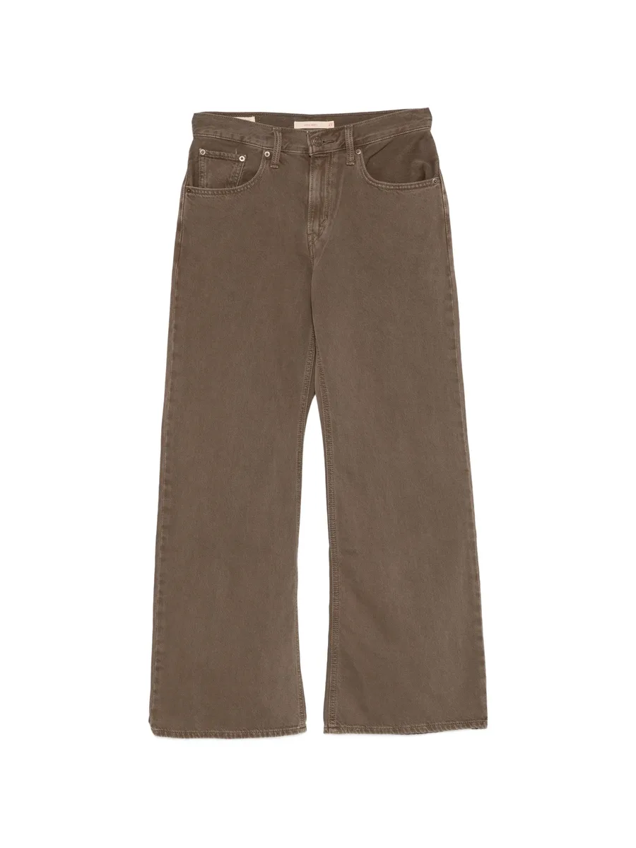 Loose Boot washed jeans 1