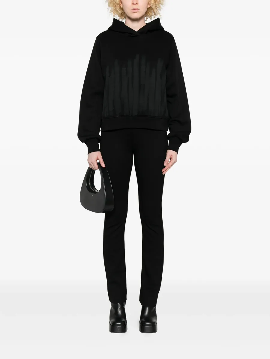 high-waisted flared trousers 4