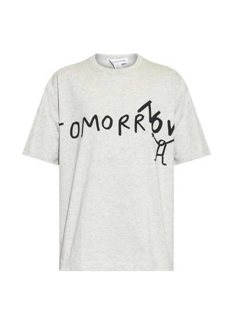 graphic-print cotton T-shirt