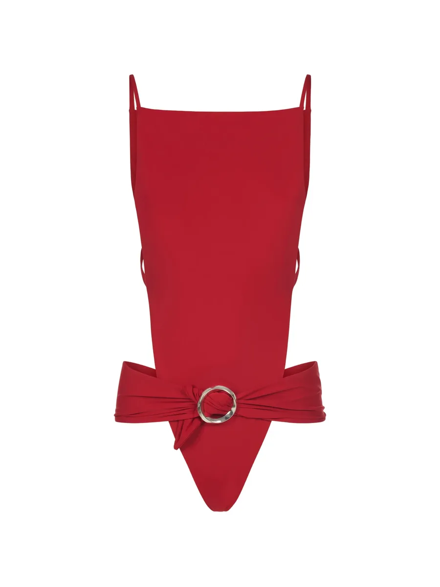 Scirocco buckled swimsuit 1