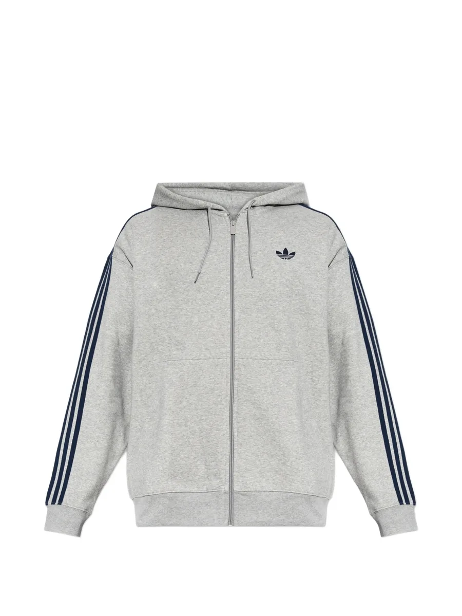 худи на молнии с полосками 3-Stripes 1