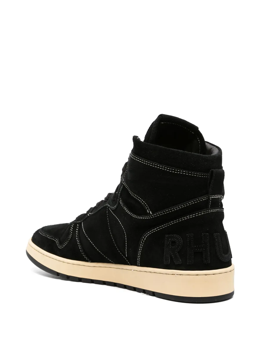 Rhecess high-top suede sneakers 6