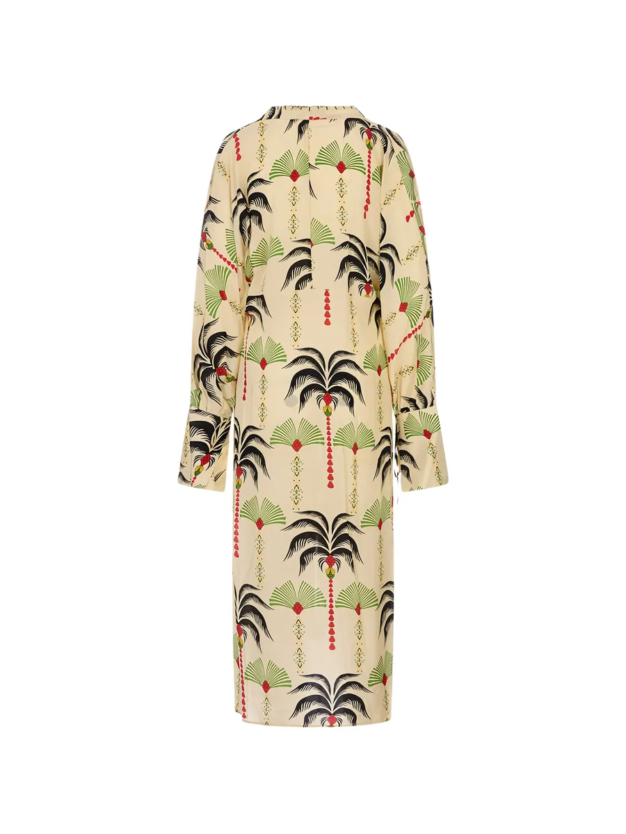 palm-print Cassandra dress 3