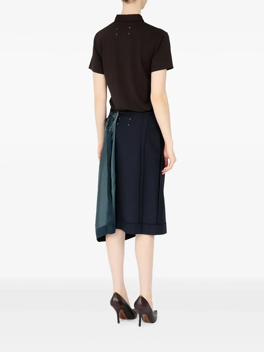 юбка миди асимметричного кроя 9