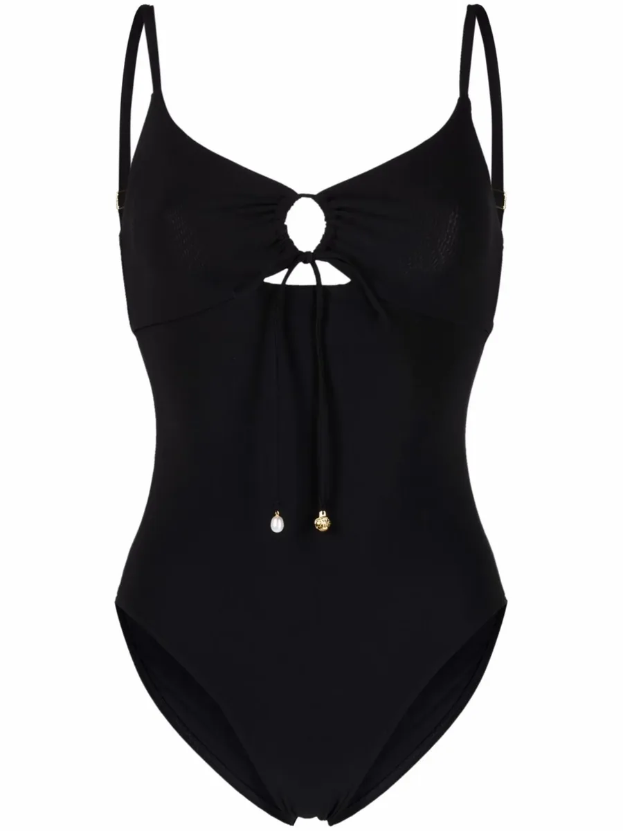 ruched cut-out swimsuit 1