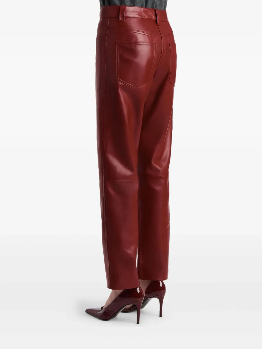 кожаные брюки Callum 7