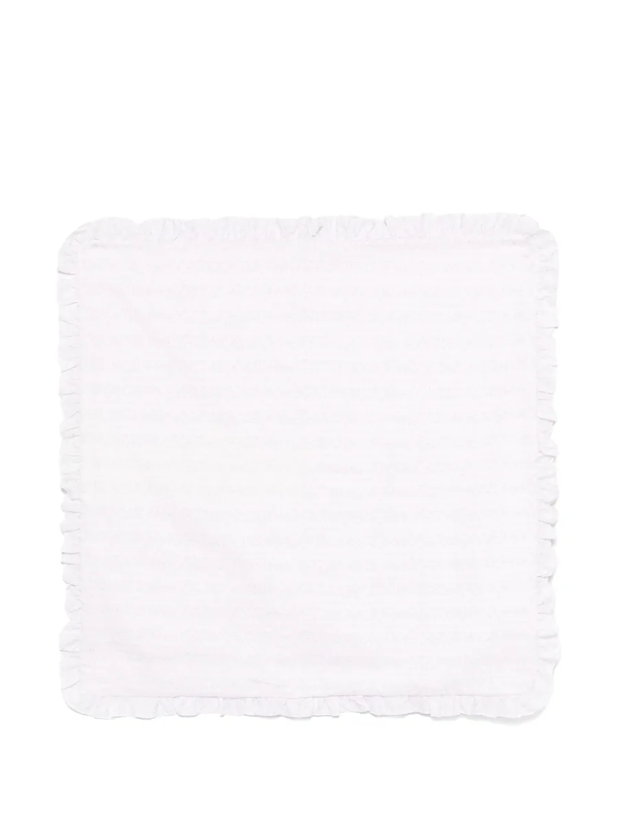 floral-print blanket (75 cm) 1