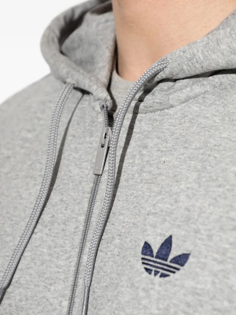 худи на молнии с полосками 3-Stripes 5