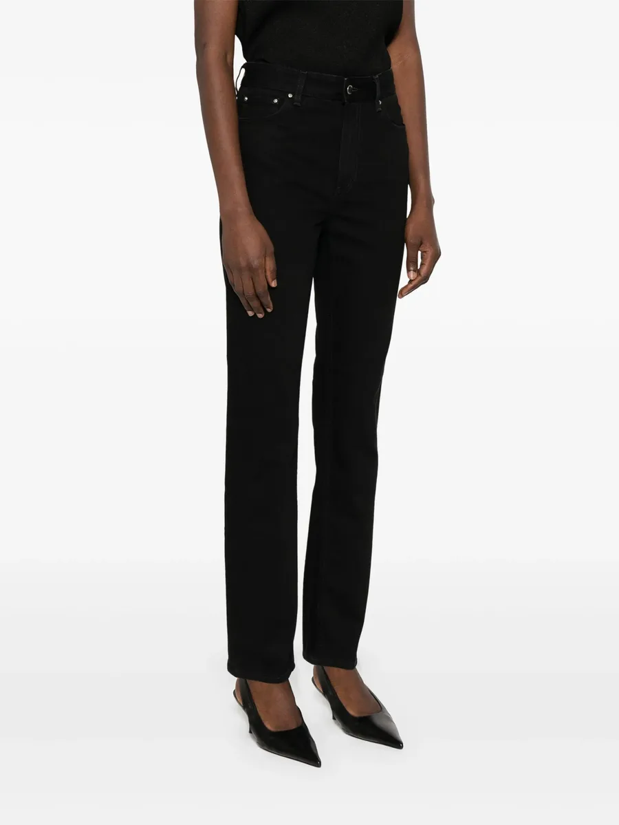 logo-patch jeans 6