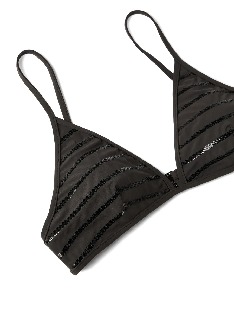 stripes Monili bikini top 9