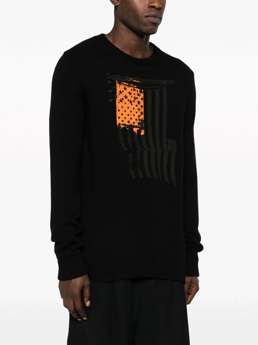 graphic-print jumper 6